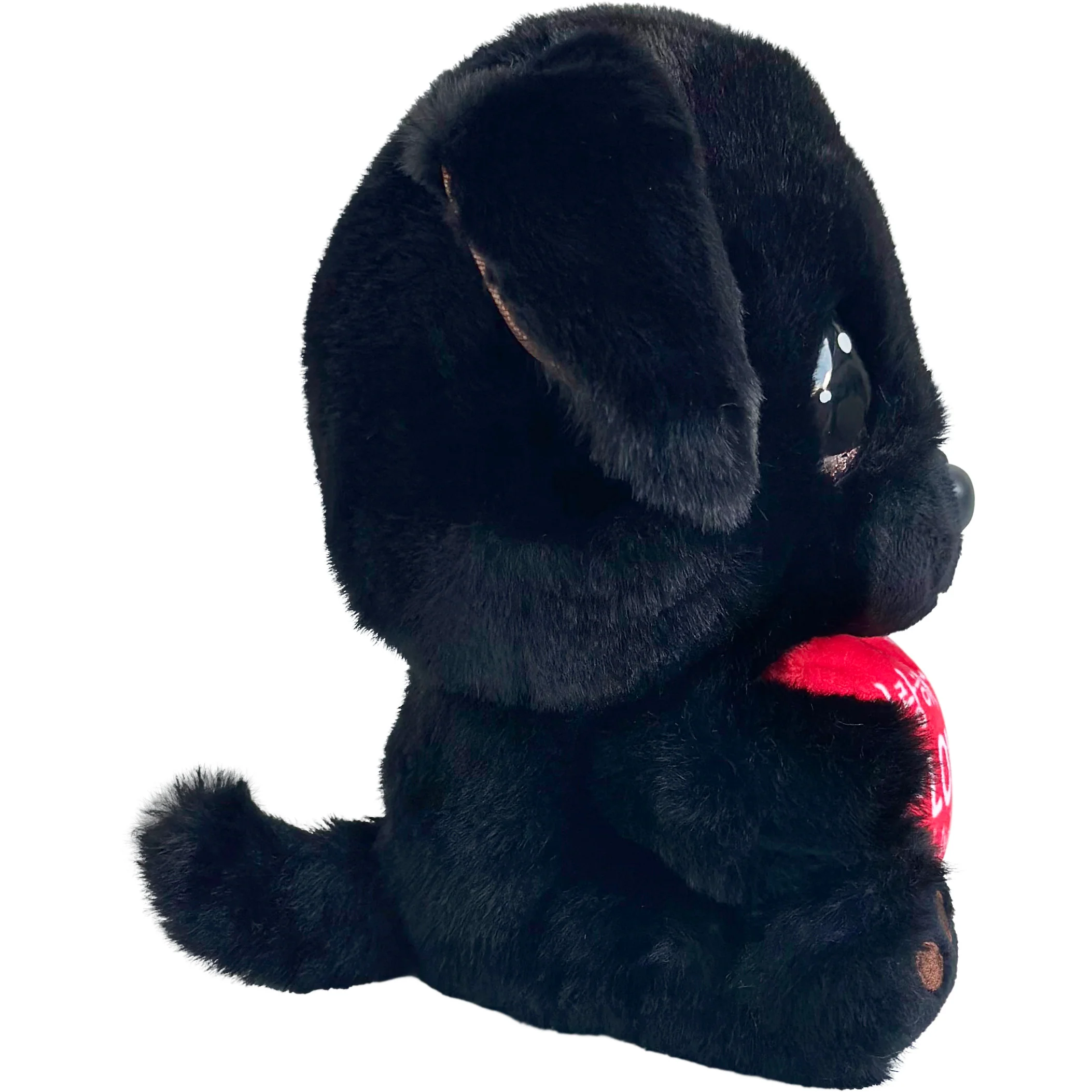 Amore Black Stuffed Animal - Image 3