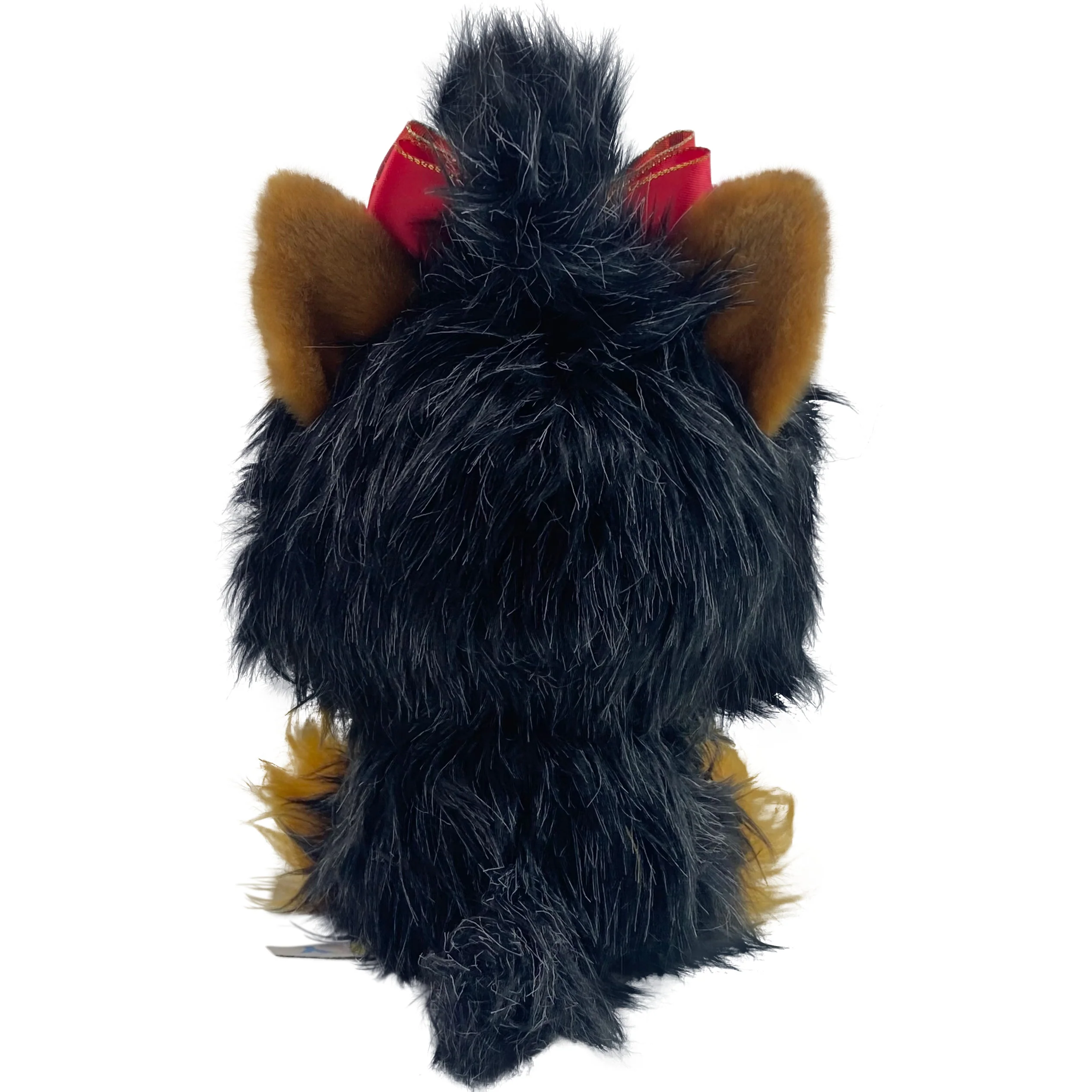 Bitsy Holiday Yorkie with Bow Stuffed Animal - Image 5
