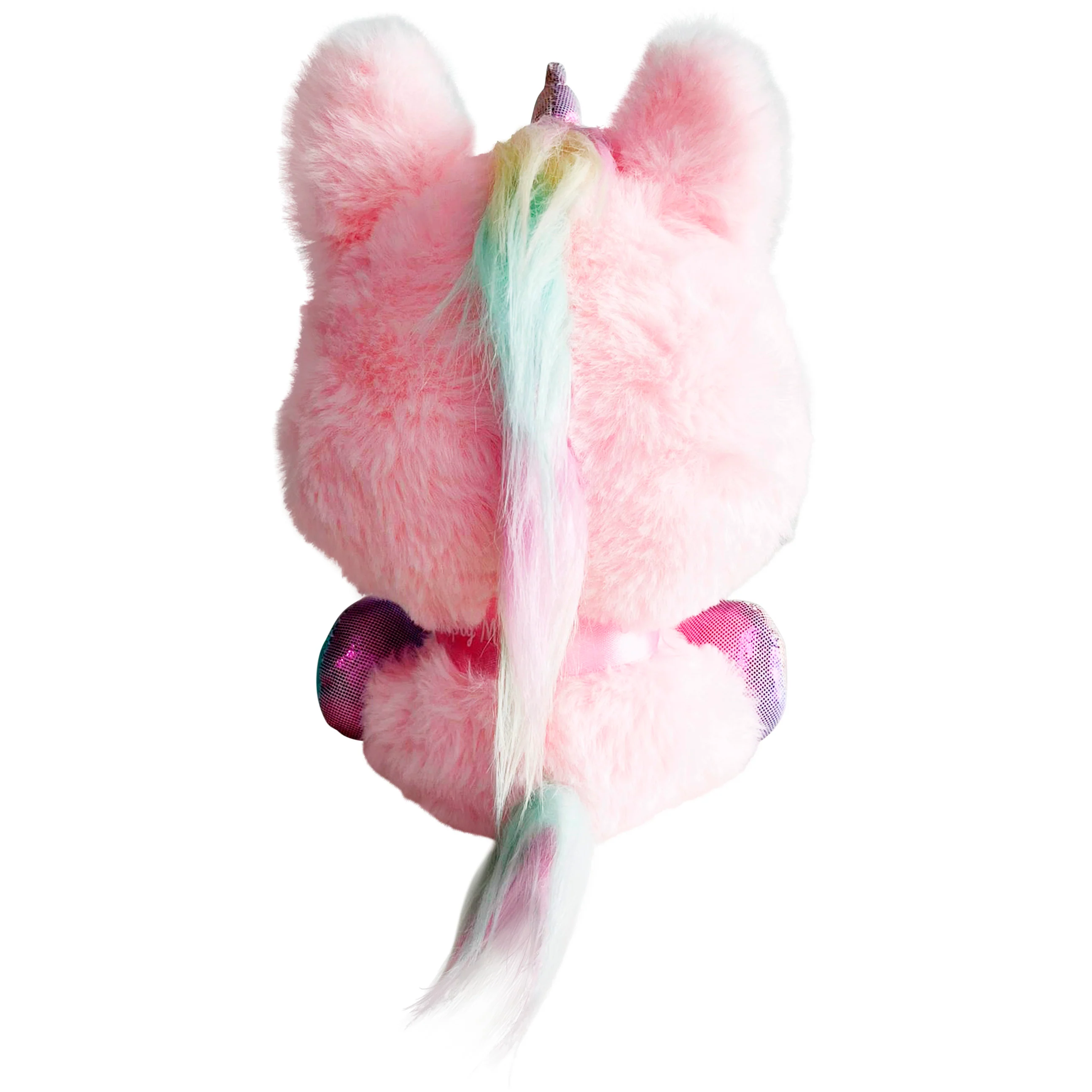 Charm Pink Unicorn Stuffed Animal - Image 4
